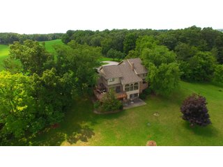 TRACT 2 - REAL ESTATE AUCTION - 2 PRESTIGUOUS HOMES - 66+/- ACRES IN 5 TRACTS IN NOBLE COUNTY, INDIANA